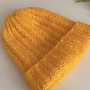 Gorra Tejida NobleFit Mostaza