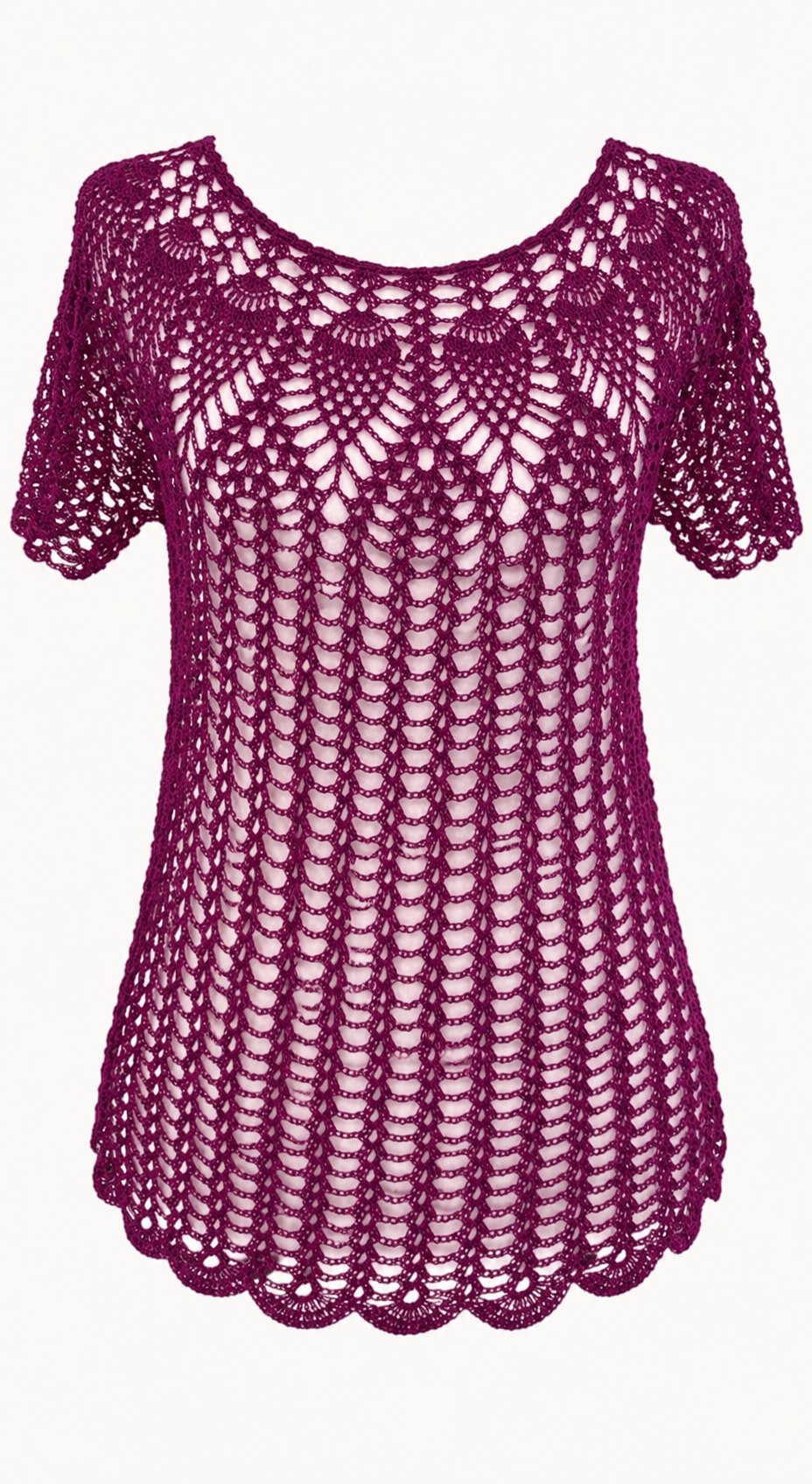 Blusa en punto de piña