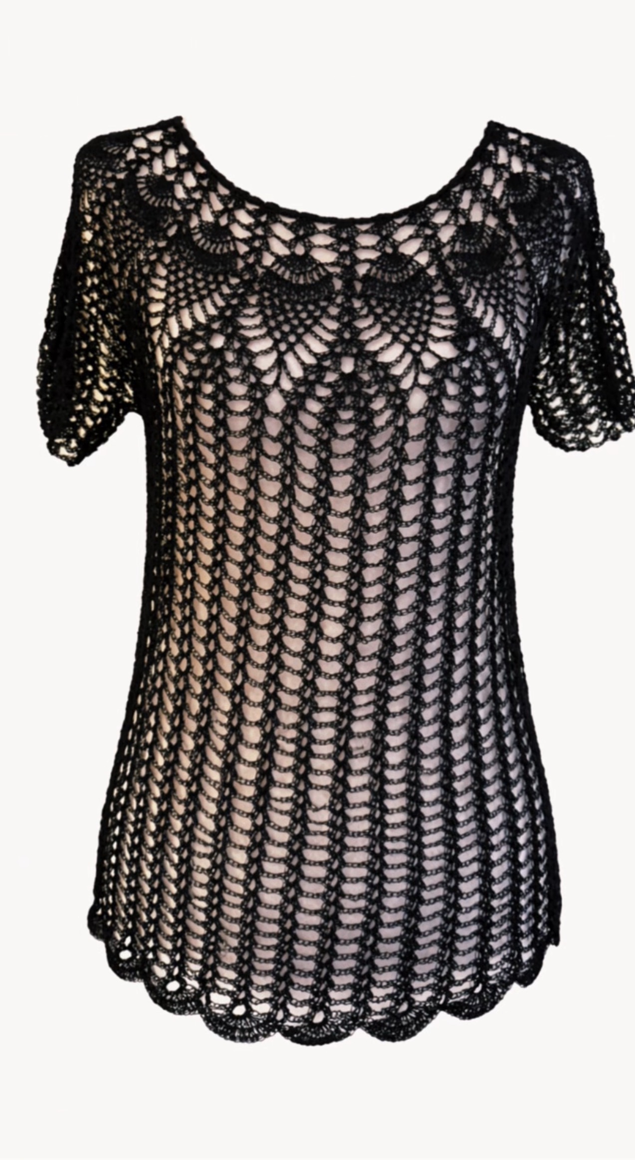 Blusa en punto de piña - Imagen 2
